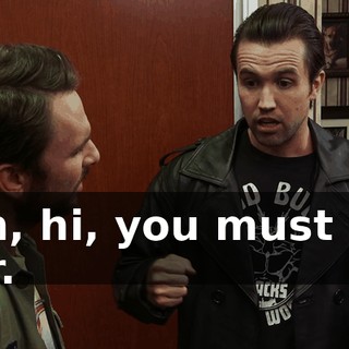 Oh, hi, you must be Mr.