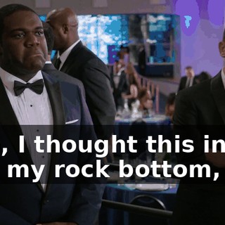 - No, I thought this injury was my rock bottom,