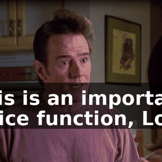 This is an important office function, Lois.