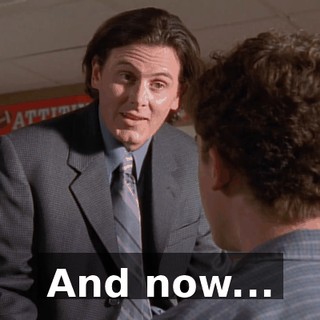 And now...