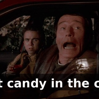 Got candy in the car!