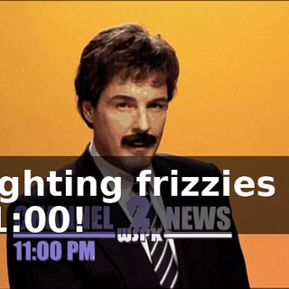 Fighting frizzies at 11:00!
