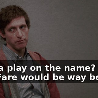 Is it a play on the name? PissFare would be way better.