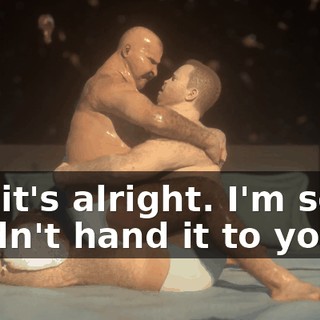 No, it's alright. I'm sorry I didn't hand it to you.