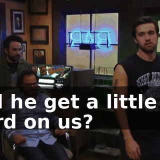 Did he get a little bit hard on us?
