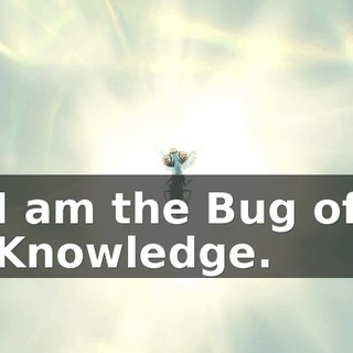 I am the Bug of Knowledge.