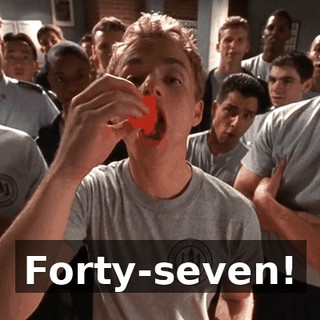 Forty-seven!