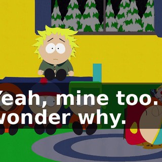 Yeah, mine too. I wonder why.