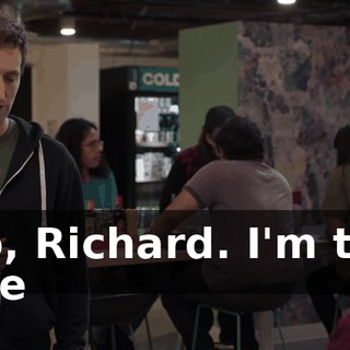 No, Richard. I'm the one