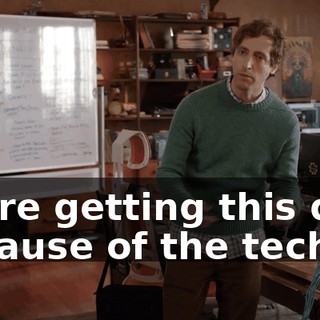 We're getting this deal because of the tech.