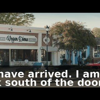 We have arrived. I am one click south of the door.