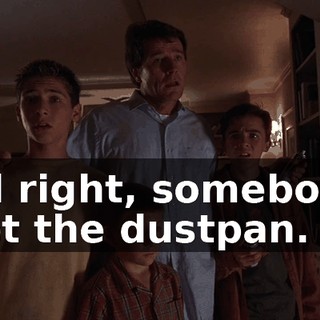All right, somebody get the dustpan.