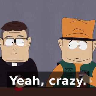 Yeah, crazy.