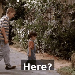 Here?