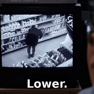 Lower.