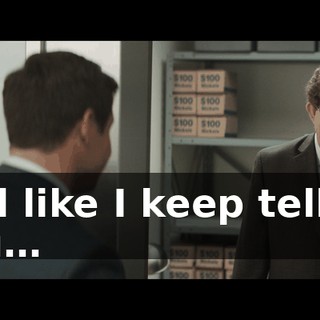 And like I keep telling you…