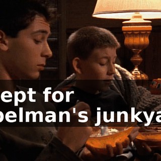 Except for Kopelman's junkyard.