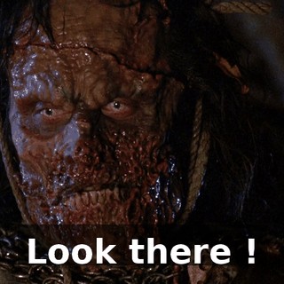 Look there !