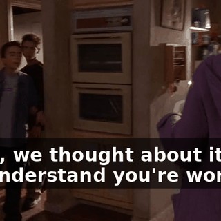 Okay, we thought about it and we understand you're worried,