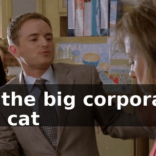 so the big corporate fat cat