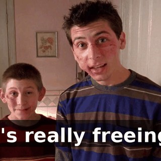 It's really freeing.