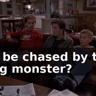 Or be chased by the hug monster?