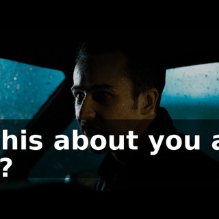 Is this about you and me?
