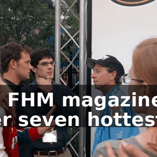 ...from FHM magazine's number seven hottest ass...