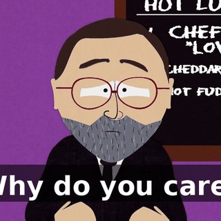 Why do you care?