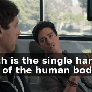 which is the single hardest part of the human body.