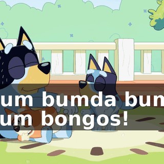 Bum bumda bum, bum bongos!
