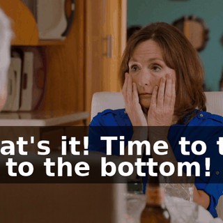 - That's it! Time to take you to the bottom!