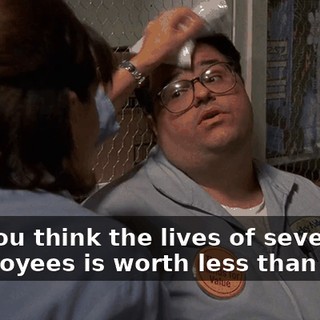 Do you think the lives of seven employees is worth less than $700?