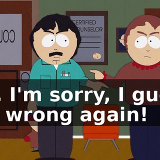 Oh, I'm sorry, I guess I'm wrong again!
