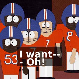 ♪ I want-- ♪ - Oh!