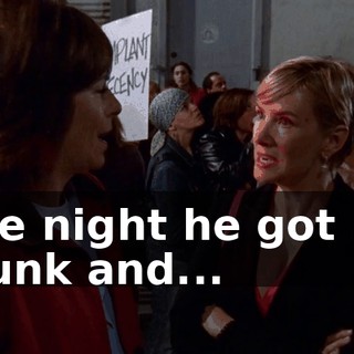 One night he got me drunk and...