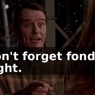 Don't forget fondue night.