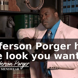 Jefferson Porger has the look you want.