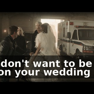 You don't want to be in jail on your wedding day.