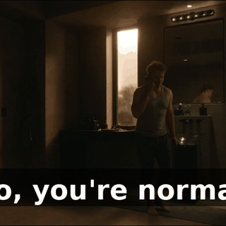 No, you're normal.