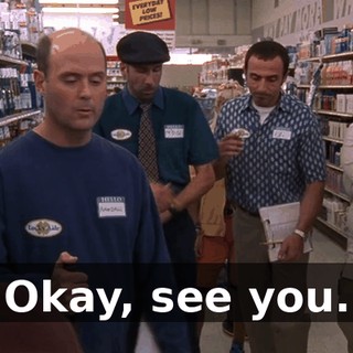 Okay, see you.
