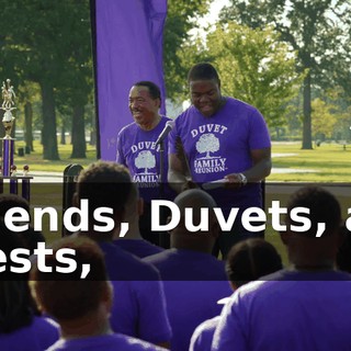 "Friends, Duvets, and guests,