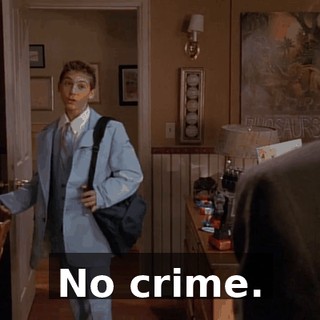 No crime.