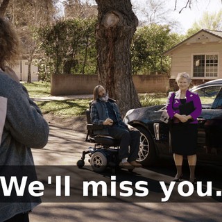 We'll miss you.