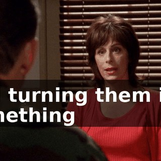 and turning them into something