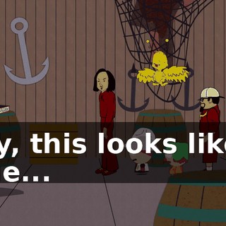 Say, this looks like a clue...