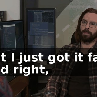 but I just got it fast and right,