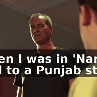 When I was in 'Nam, tied to a Punjab stick,
