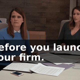before you launch your firm.