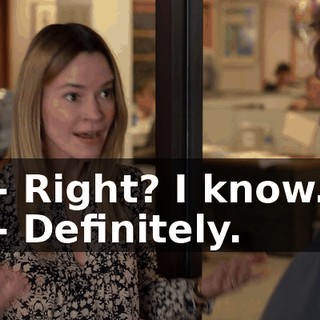 - Right? I know. - Definitely.